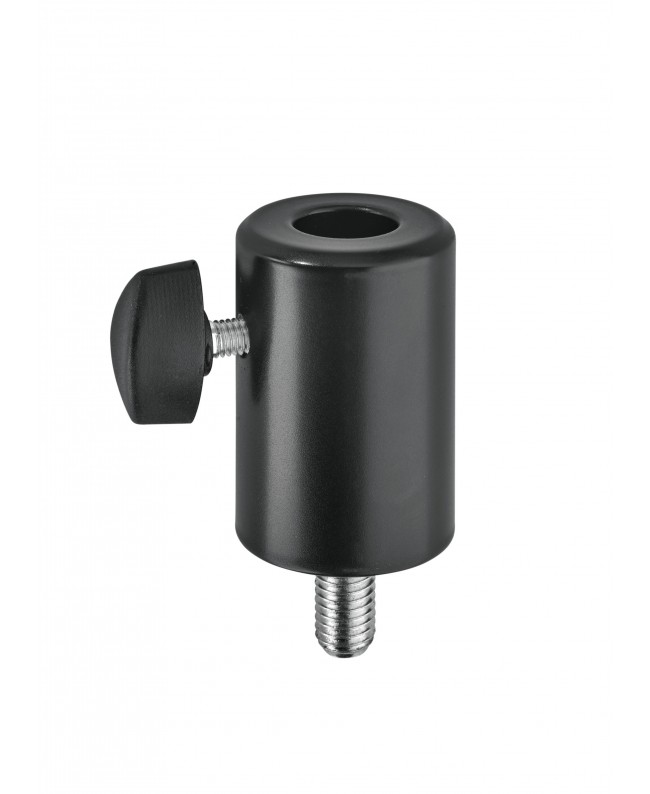 K&M 66370 Mini TV spigot adapter black