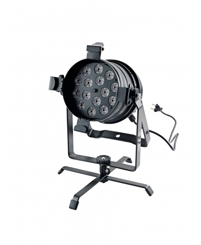 K&M 17720 Floor stand for spot lights black