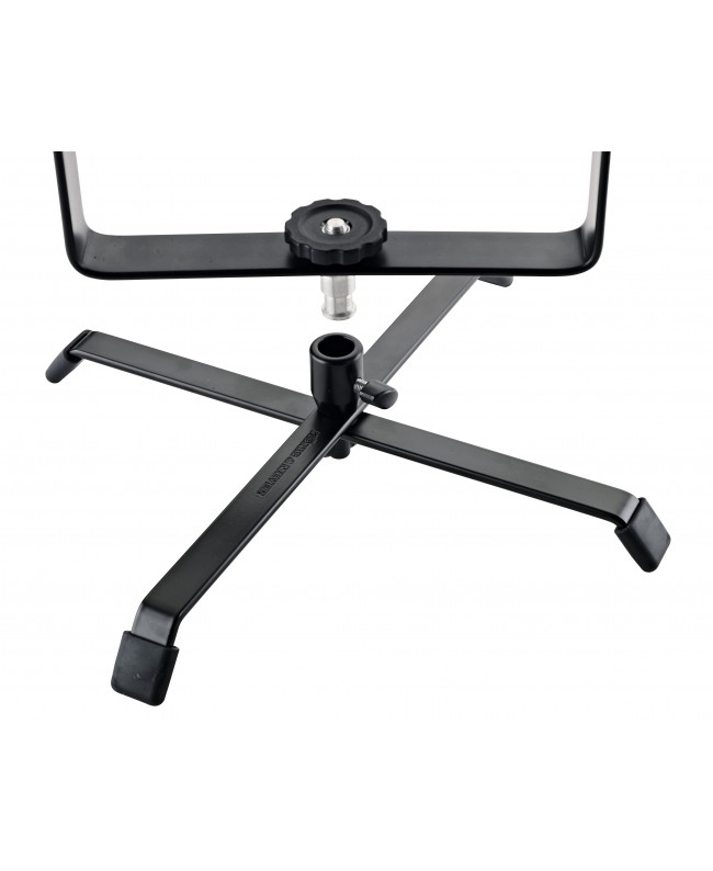 K&M 17720 Floor stand for spot lights black