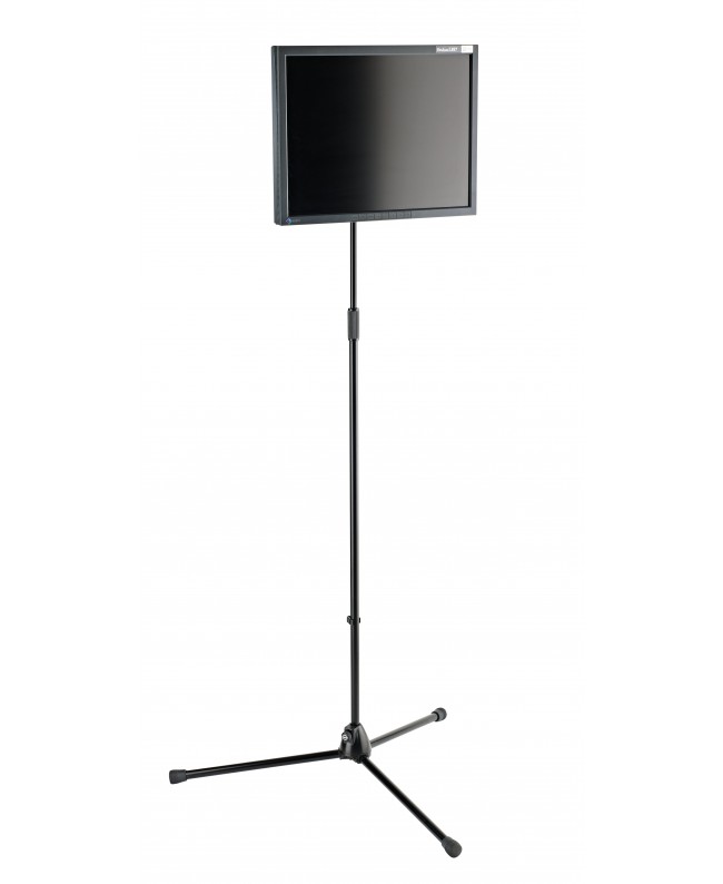 K&M 19685 Adapter for screens black
