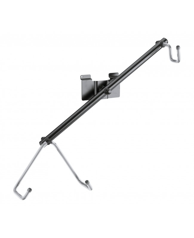 K&M 44185 Product holder for electric guitar black