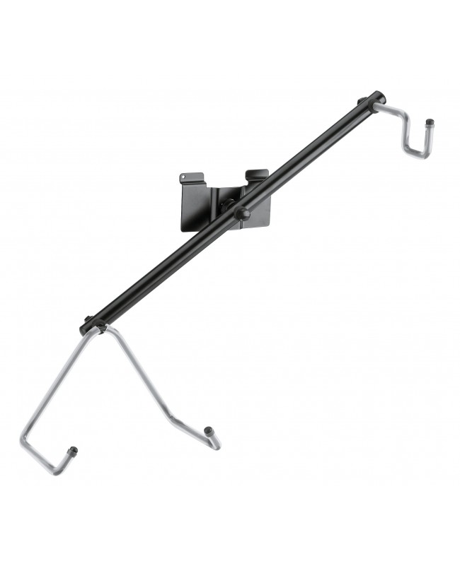 K&M 44186 Product holder for acoustic guitar black