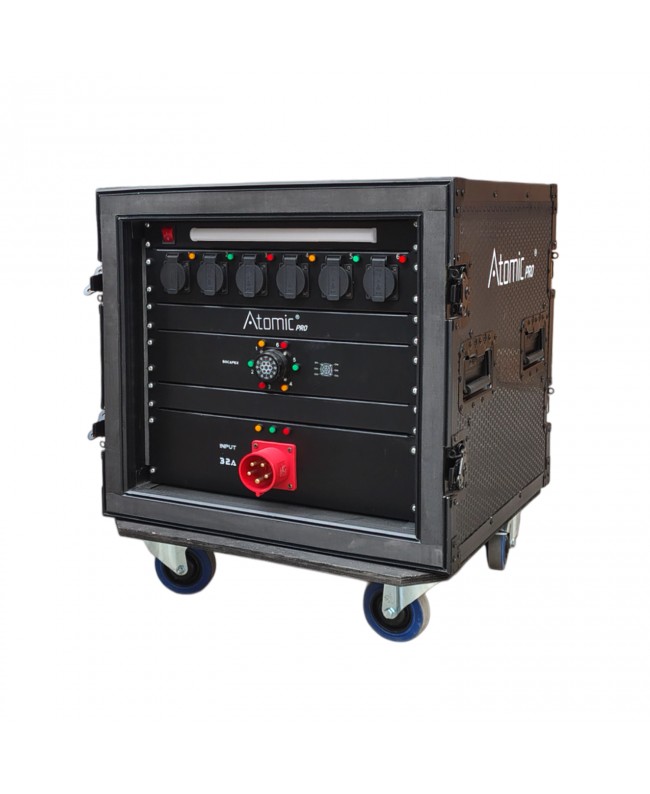 PRO-SHOW Atomic Pro power distribution unit Proline 32A with flight case | 19P compatible