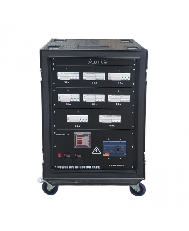 PRO-SHOW Atomic Pro Proline250AS powerbox 250A 4 X 63A, 4 X 32A, Power Locking In/Out