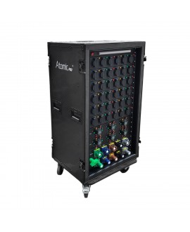 Atomic Pro Powerbox 250A 36*16A Shuko + 6 Socapex Out + Power Locking In/Out
