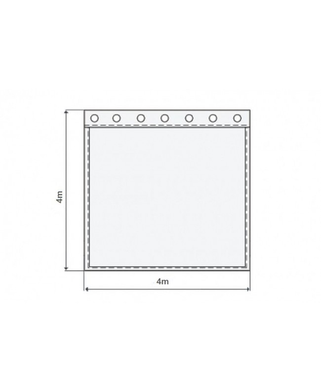 Atomic Pro Backdrop 4 x 4 m greenbox