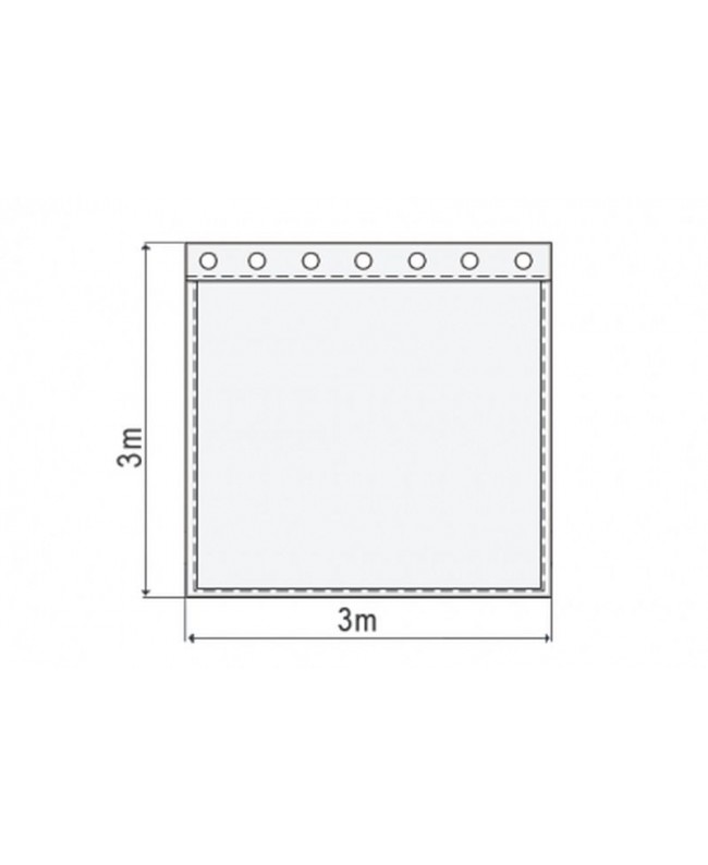 Atomic Pro Fondale 3 x 3 m greenbox