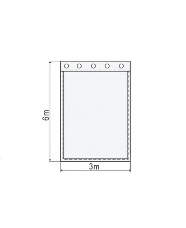 Atomic Pro backdrop 3 x 6 m | Black