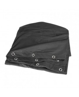 Atomic Pro Backdrop 3 x 9 m black