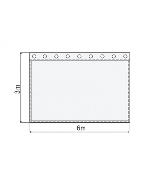 Atomic Pro Backdrop 6 x 3 m greenbox