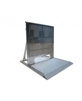 PRO-SHOW Atomic Pro anti-panic barrier with opening for cable duct
