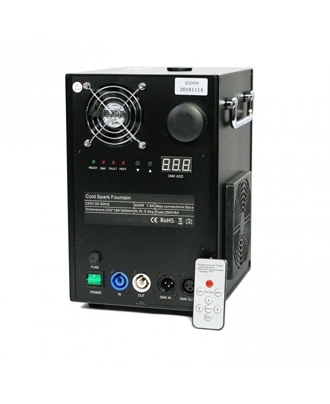 PFX K1 cold light fountain not pirotecnica