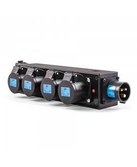 Atomic Pro power strip 4 x 16A Cee con rilancio | Made in Italy