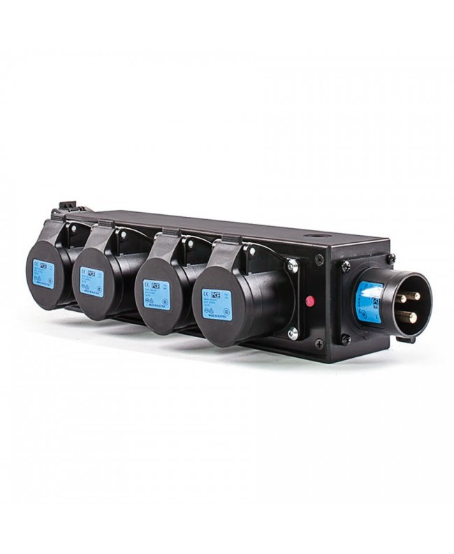 Atomic Pro power strip 4 x 16A Cee con rilancio | Made in Italy