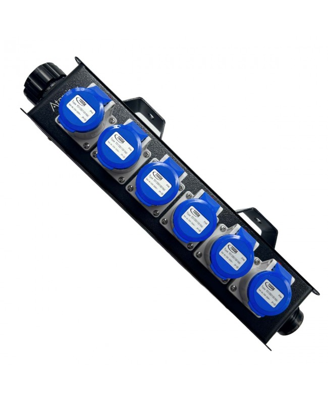 Atomic Pro compatible 19P power strip | 6 CEE