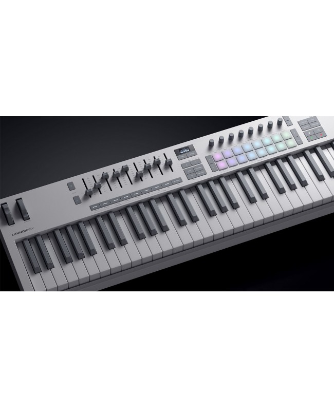 Novation Launchkey 61 MK4 WHITE MIDI Master Keyboards