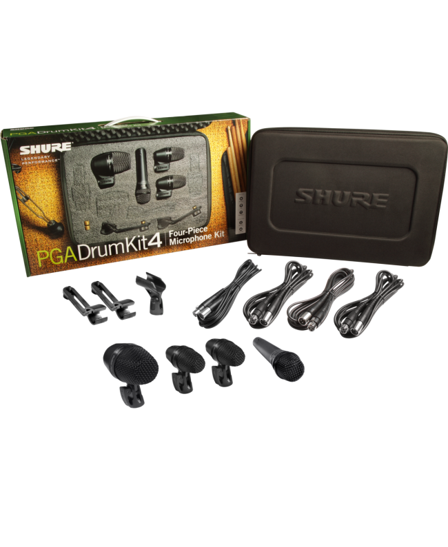 SHURE PGA DRUMKIT 4 Instrument Microphones