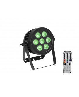 Eurolite LED IP PAR 7x8W QCL Spot