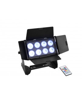 Eurolite Multiflood IP 8x10W RGBW Wash CRMX LED Fluter