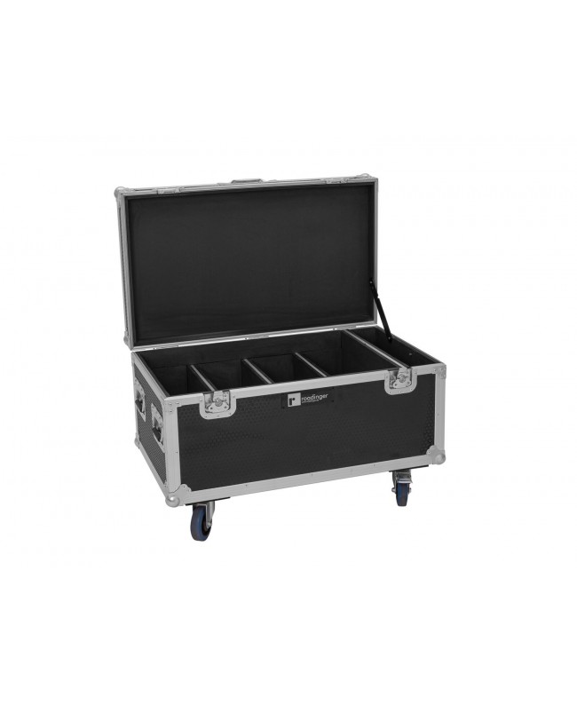 Eurolite Set 4x Multiflood IP 8x10W RGBW Wash + Case