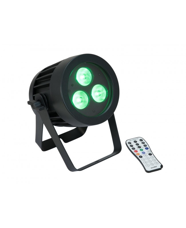 Eurolite Set 4x LED IP PAR 3x9W SCL Spot + Case