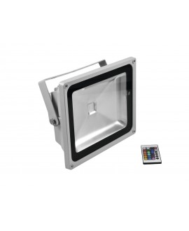 Eurolite LED IP FL-50 COB RGB 120° RC Garden & Street Lights