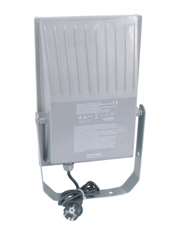 Eurolite Outdoor Spot 150W WFL silber A Garten- und Straßenlampen