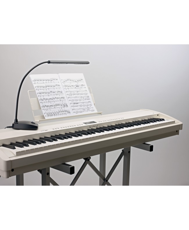 K&M 12296 LED piano lamp - black Piano Lamps