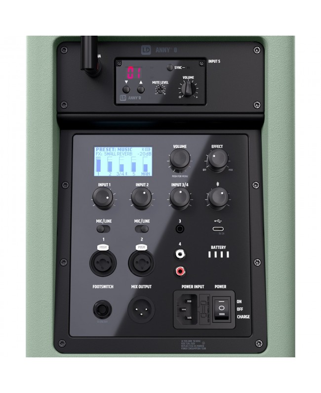 LD Systems ANNY 8 BPH B5 GN
