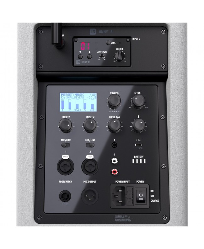 LD Systems ANNY 8 HHD B6 W