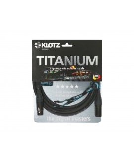 KLOTZ TITANIUM TI-M0300 Microphone Cables