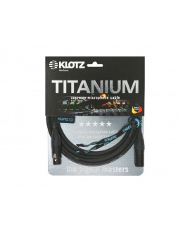 KLOTZ TITANIUM TI-M0300 XLR Microphone Cables