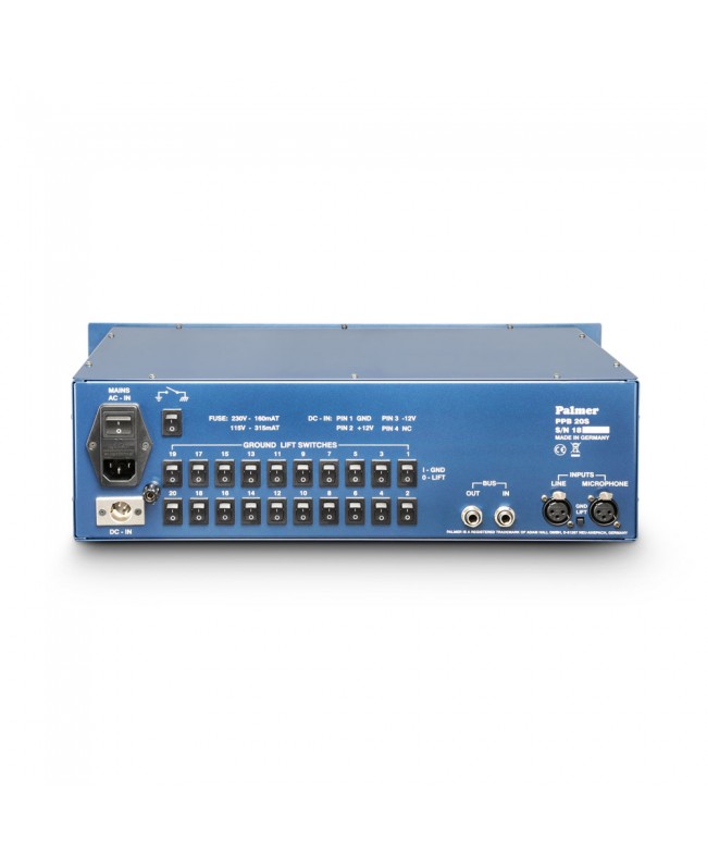 Palmer PB 20 S Audio Tools