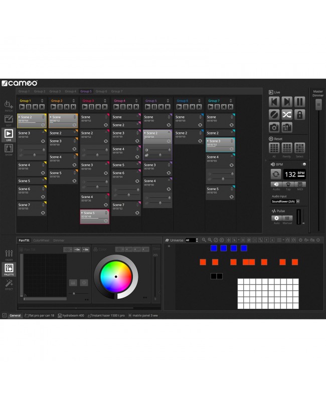 Cameo DVC CUE Software Controllers