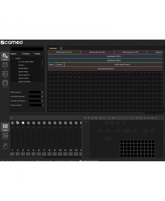 Cameo DVC CUE Software Controller