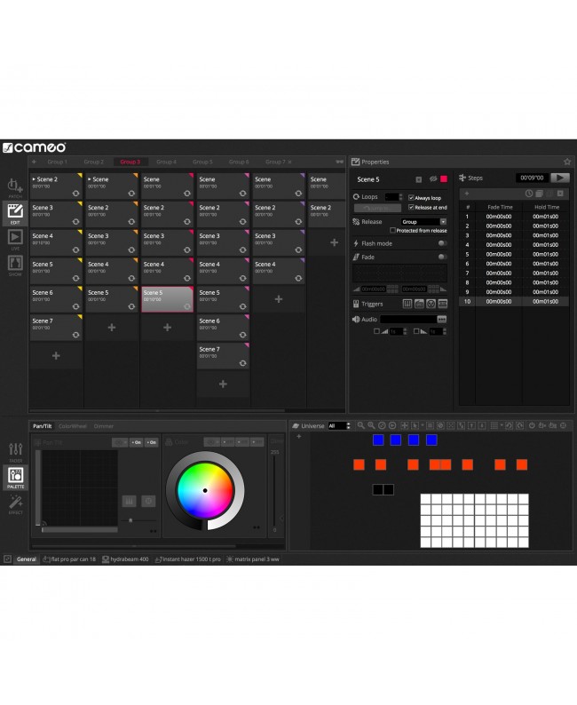 Cameo DVC CUE Software Controller