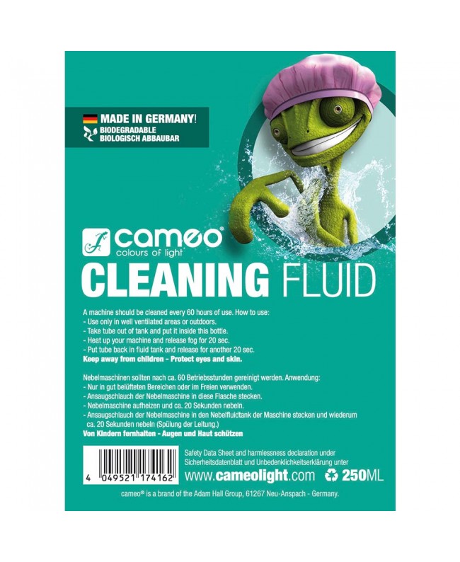 Cameo CLEANING FLUID 0,25 L Liquidi per fumo