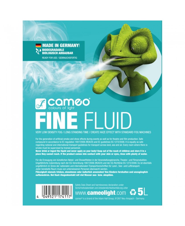 Cameo FINE FLUID 5 L Liquidi per fumo