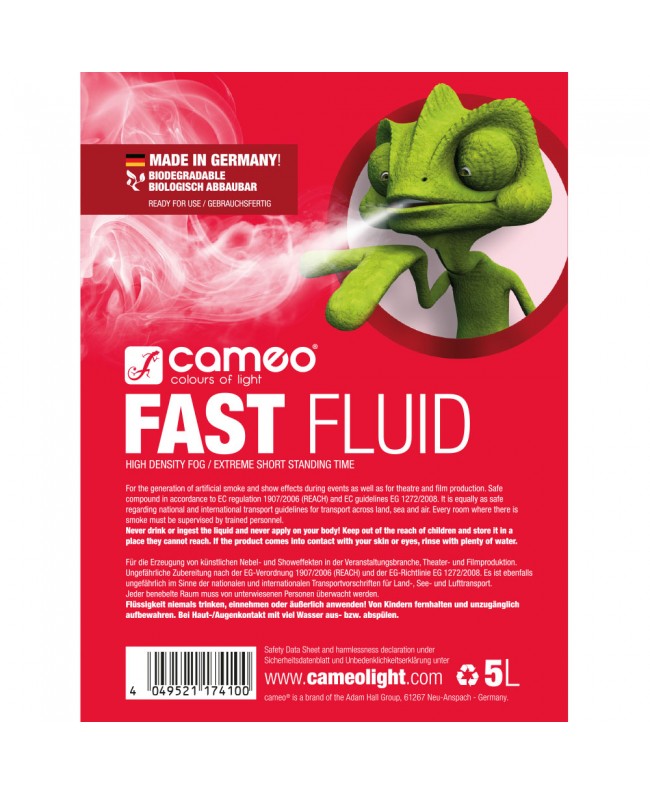 Cameo FAST FLUID 5 L Nebelflüssigkeiten