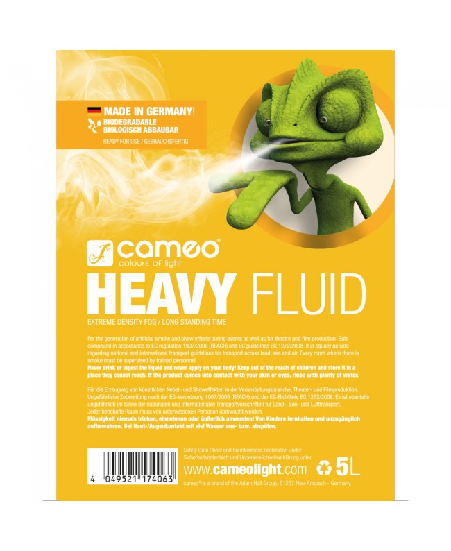 Cameo HEAVY FLUID 5 L Nebelflüssigkeiten