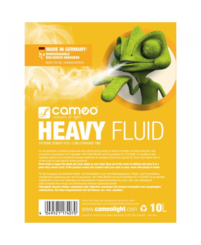 Cameo HEAVY FLUID 10 L Liquidi per fumo
