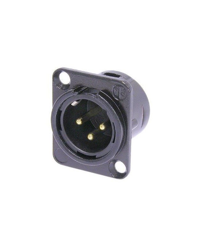 NEUTRIK NC3MD-L-B-1 XLR Chassis Connectors