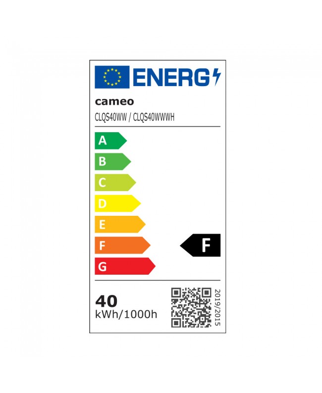 Cameo Q-SPOT 40 WW WH LED PAR