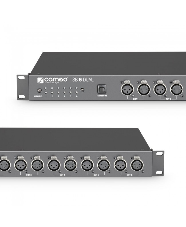 Cameo SB 6 DUAL Splitter DMX