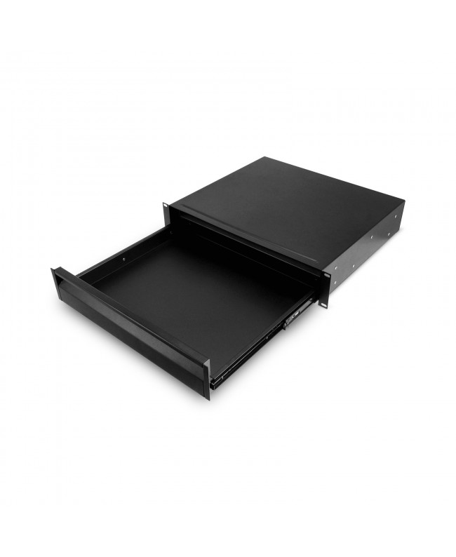 Adam Hall 19 Parts RACK DRAWER 02 DOUBLE ERGO Drawer