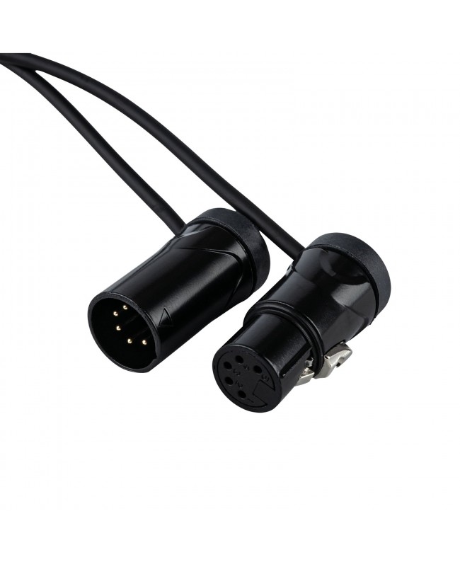 DAP FLX18 - bal. XLR/M 5P to XLR/F 5P Patch Cable 0.30 m DMX Kabel