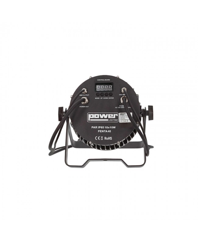 Power Lighting PAR SLIM 18x10W IP65 PENTA40