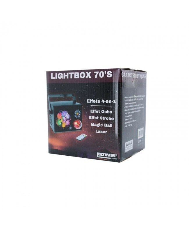 Power Lighting LIGHTBOX 70S Effetti LED