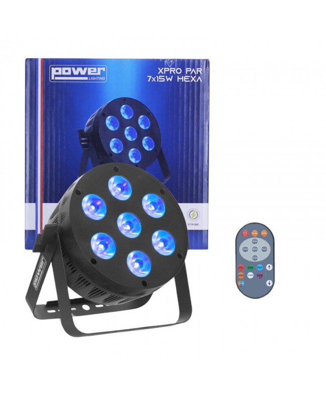 Power Lighting XPRO PAR 7x15W HEXA PAR LED