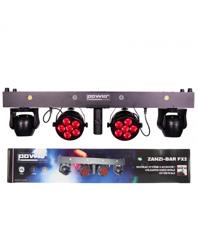 Power Lighting ZANZI-BAR FX2 Effetti LED